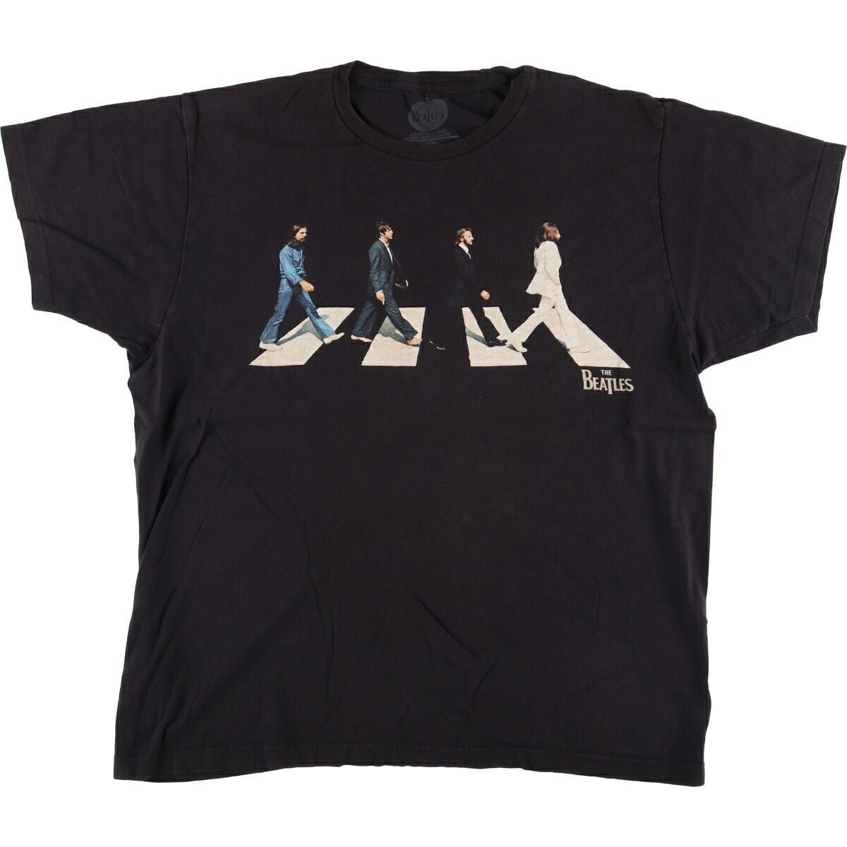 古着 THE BEATLES ビートルズ バンドTシャツ バンT メンズL相当