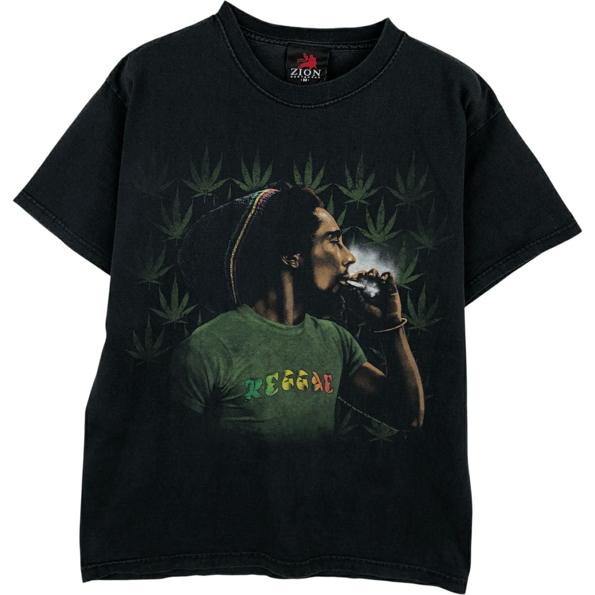 古着 00年代 BOB MARLEY ボブマーリー バンドTシャツ バンT メンズM