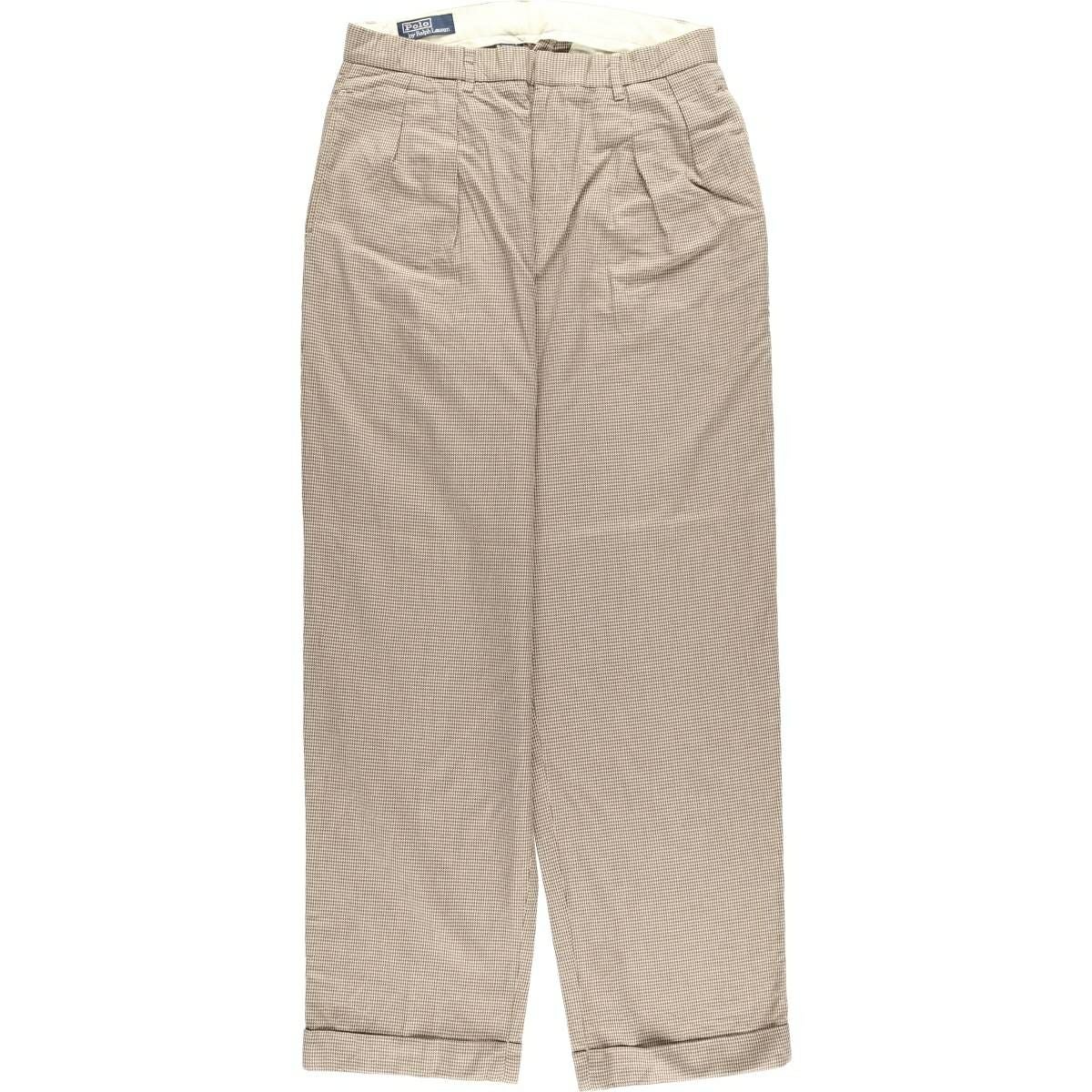 古着 ラルフローレン Ralph Lauren POLO by Ralph Lauren 千鳥格子柄