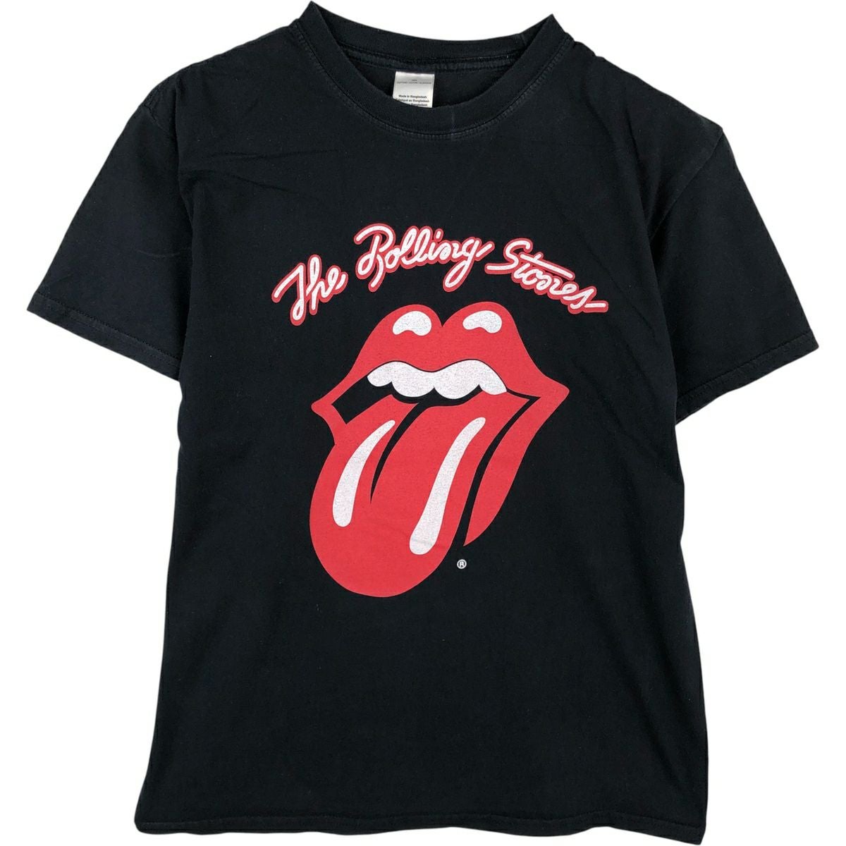 ヴィンテージ 古着 Rolling Stones バンドTシャツ 黒　S ロック 古着 The Rolling Stones ローリングストーンズ バンドTシャツ バンT