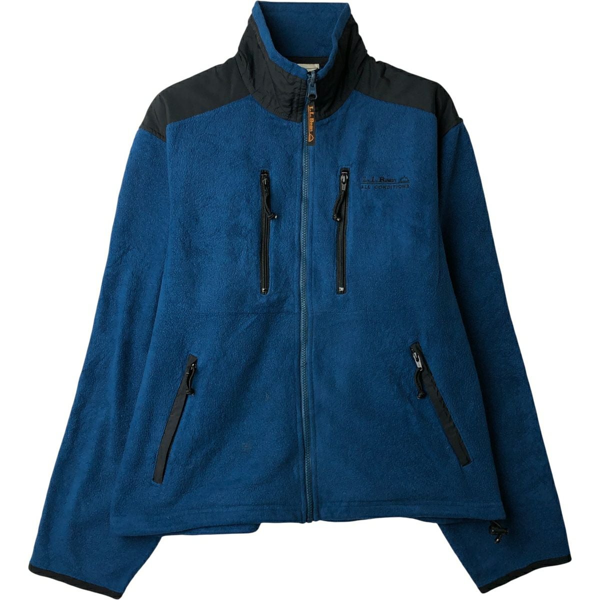 古着 70～80年代 エルエルビーン L.L.Bean 襟付き ウールスタジャン