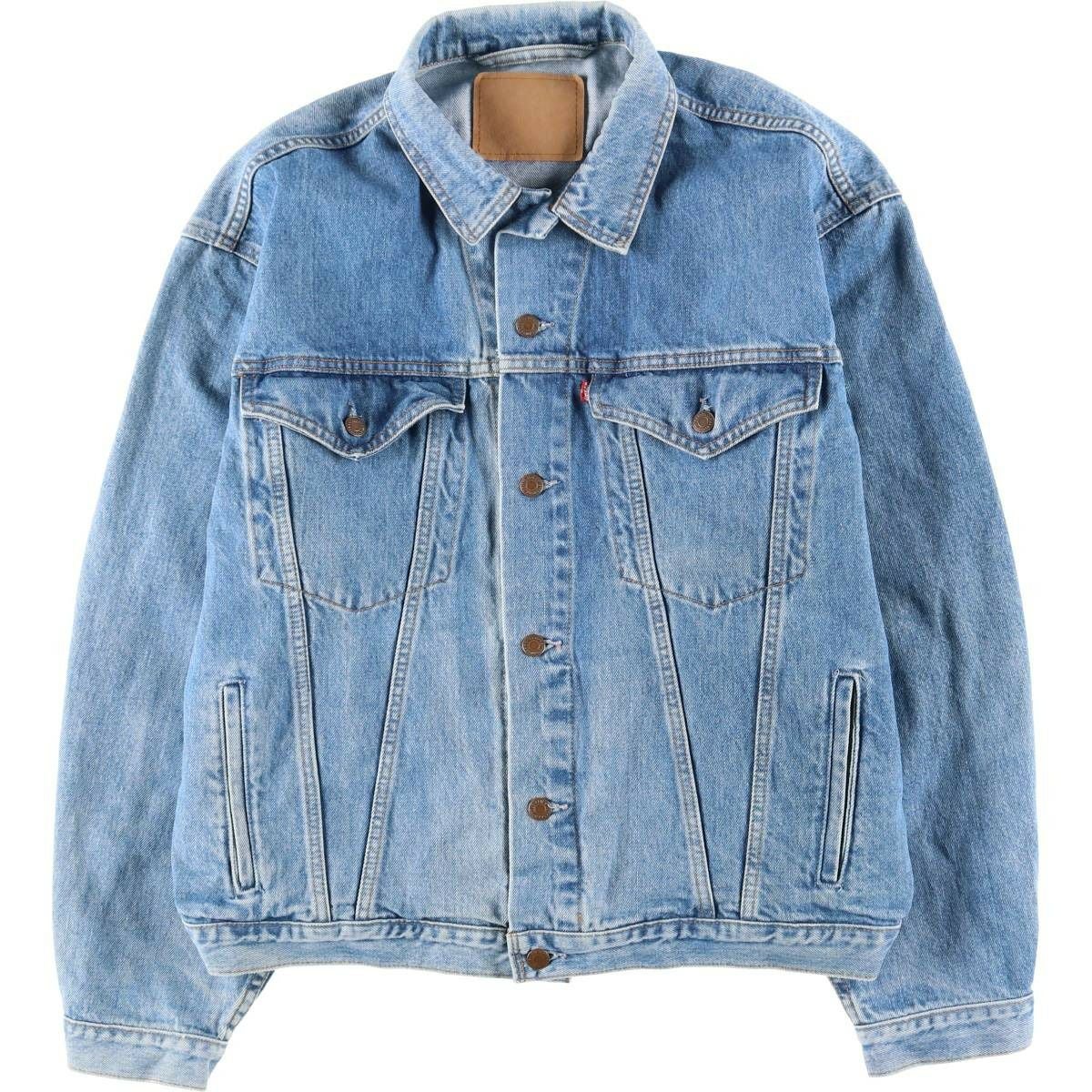 古着 リーバイス Levis TWO-HORSE 中綿入り デニムジャケット Gジャン