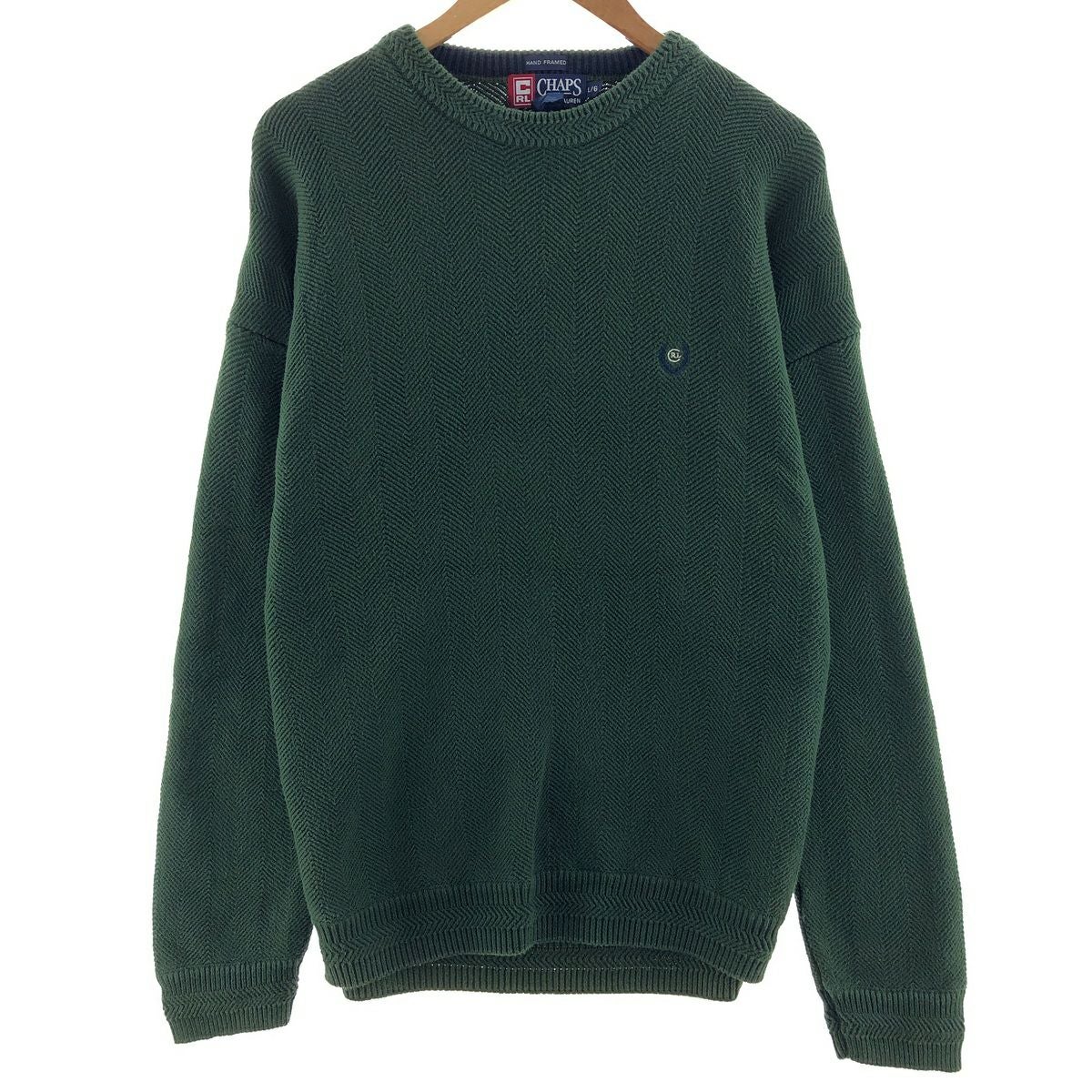 古着 90年代 ラルフローレン Ralph Lauren CHAPS チャップス コットン