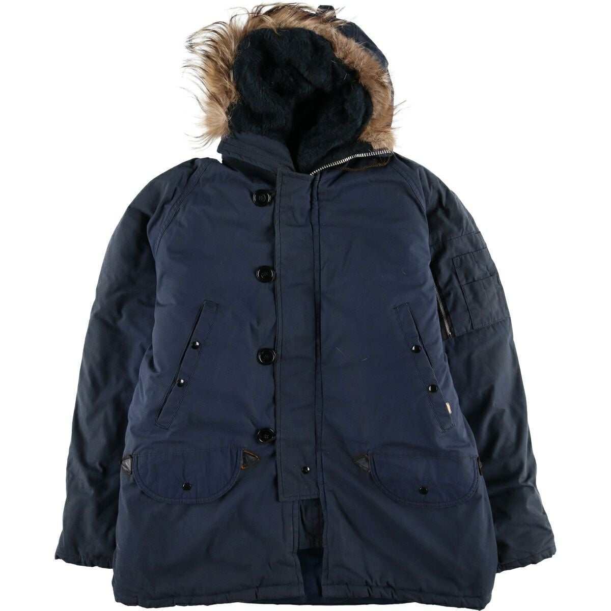 古着 訳あり特価 60年代 N-3B ミリタリー フライトジャケット メンズL