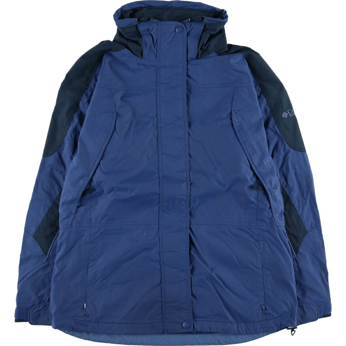 古着 80年代 コロンビア Columbia 白タグ リバーシブル ダウン