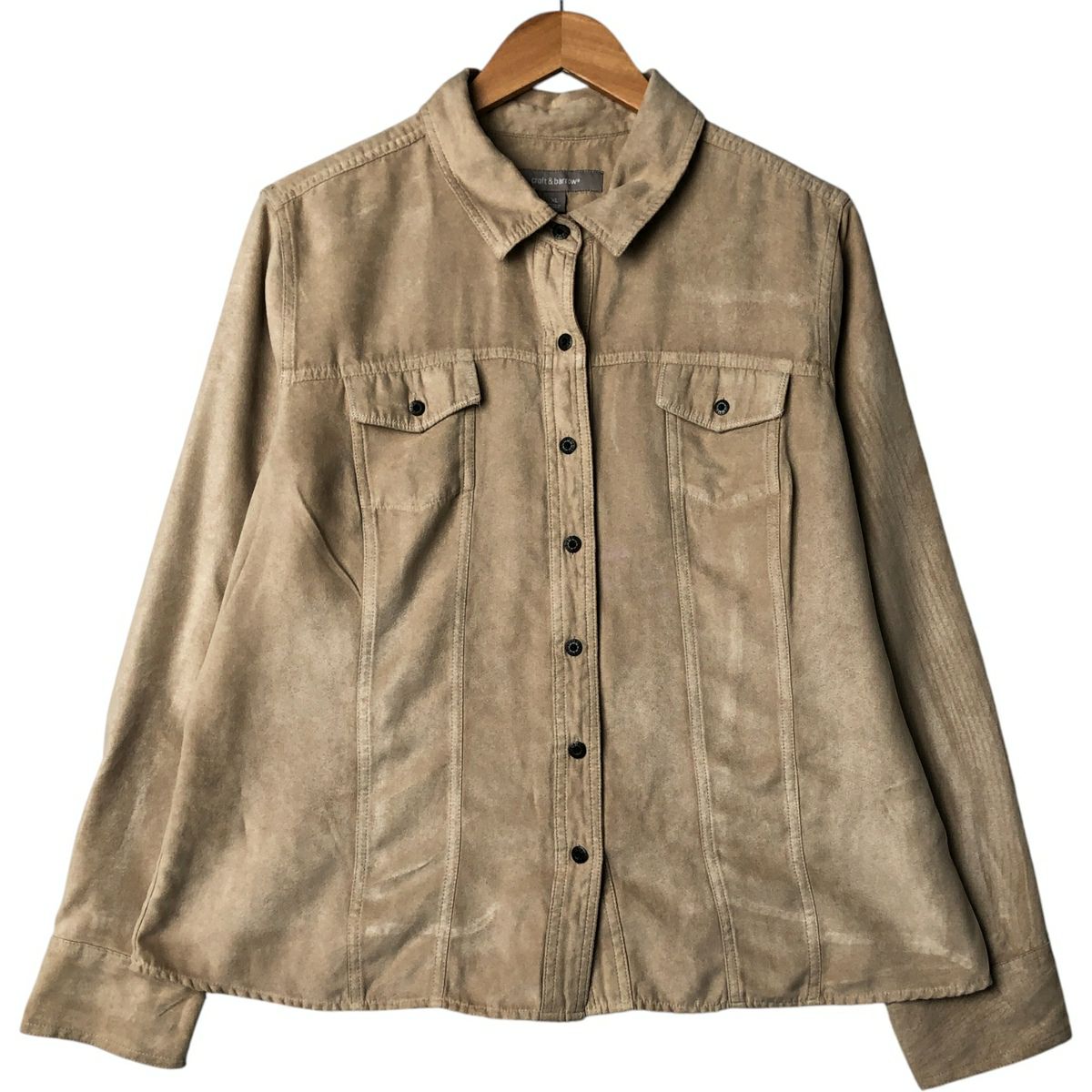 古着 アニエスベー agnes b. HOMME 長袖 コットンチェックシャツ