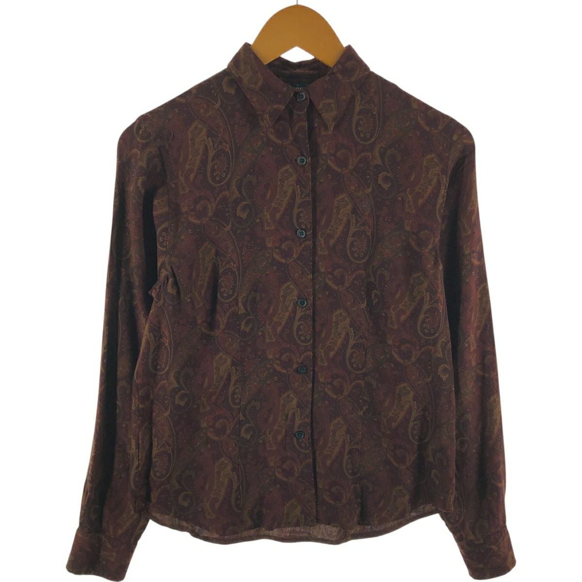 古着 ラルフローレン Ralph Lauren LAUREN ローレン 総柄 ペイズリー柄