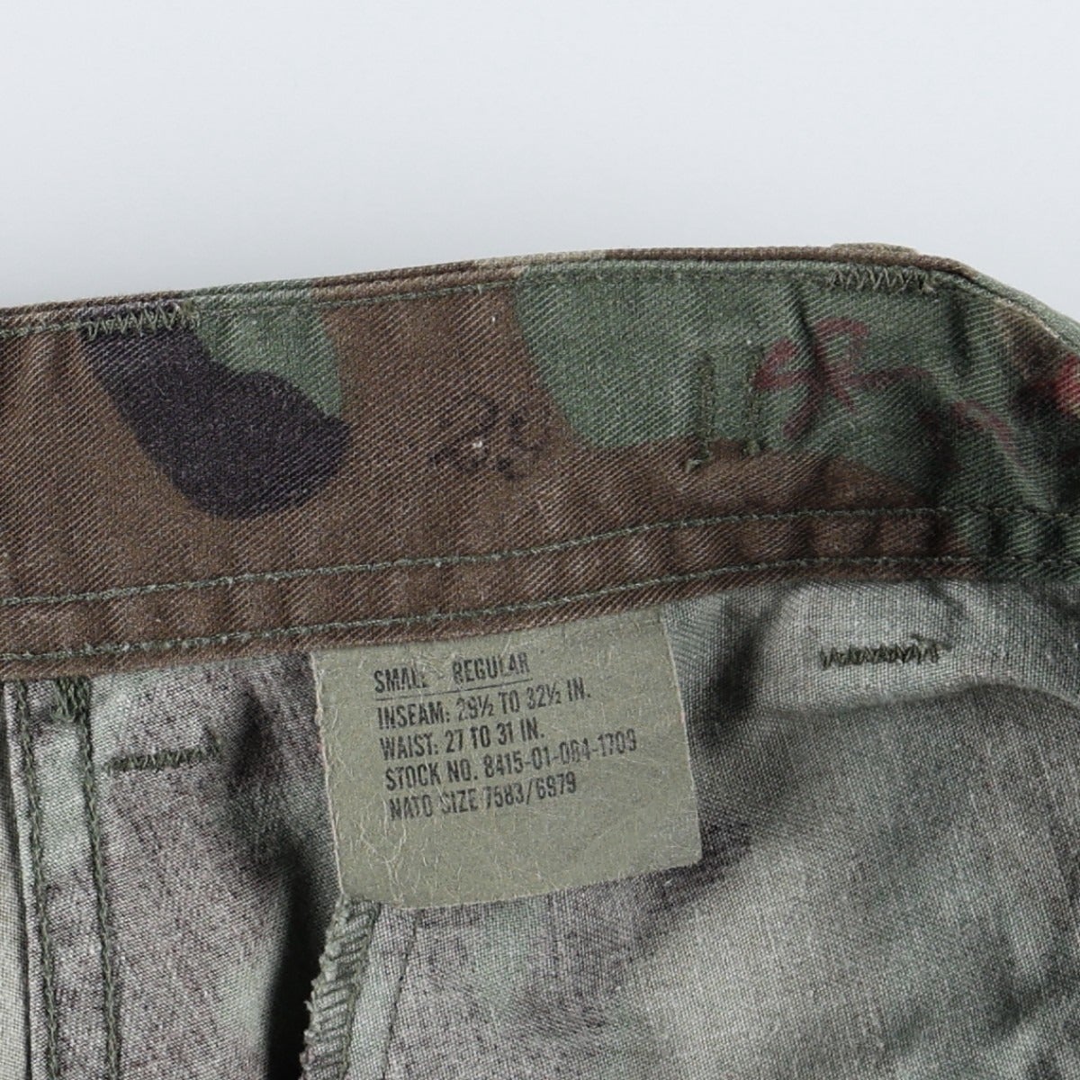 古着 90年代 米軍実品 迷彩柄 ウッドランドカモ ミリタリー カーゴ