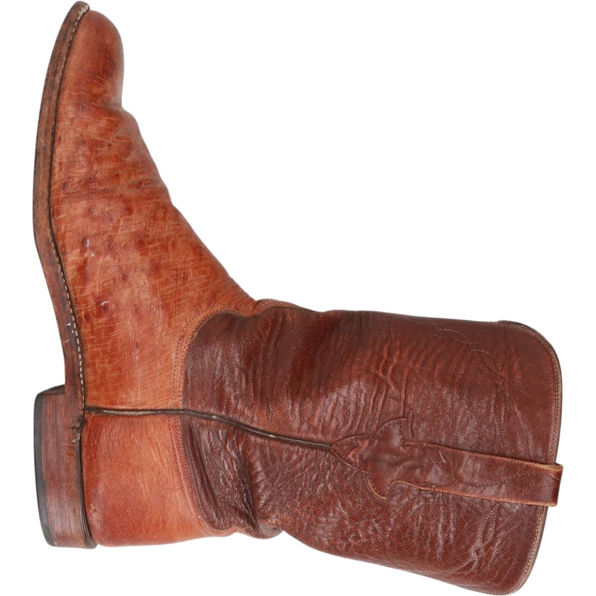 古着 80年代 ルケーシー Lucchese ツートン ウエスタンブーツ USA製 10