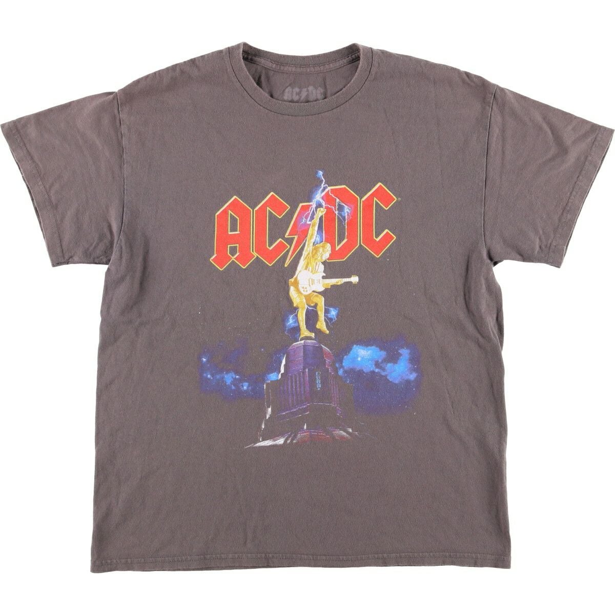 古着 00年代 AC/DC エーシーディーシー バンドTシャツ バンT メンズM