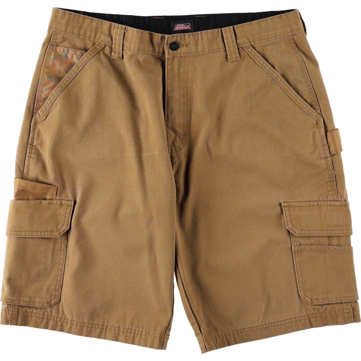 古着 ディッキーズ Dickies ブラック デニムペインターショーツ ハーフ