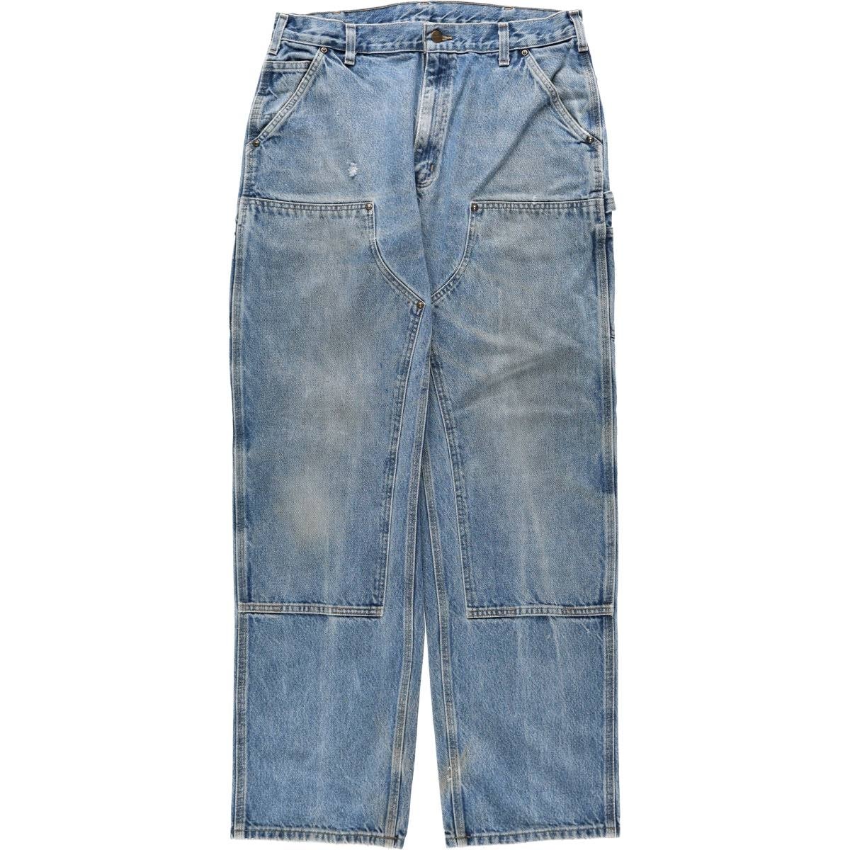 古着 カーハート Carhartt Dungaree Fit ダブルニー ペインターパンツ