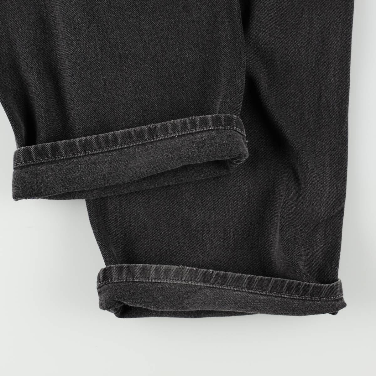 古着 90～00年代 リー Lee DUNGAREES ブラックデニムペインターパンツ