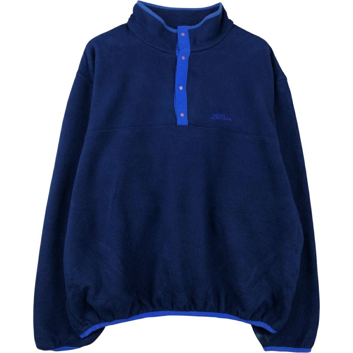 古着 エルエルビーン L.L.Bean ハーフジップ フリースプルオーバー