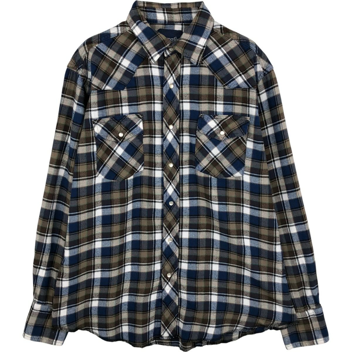 古着 ラングラー Wrangler 半袖 デニムシャツ メンズM相当 /eaa562044