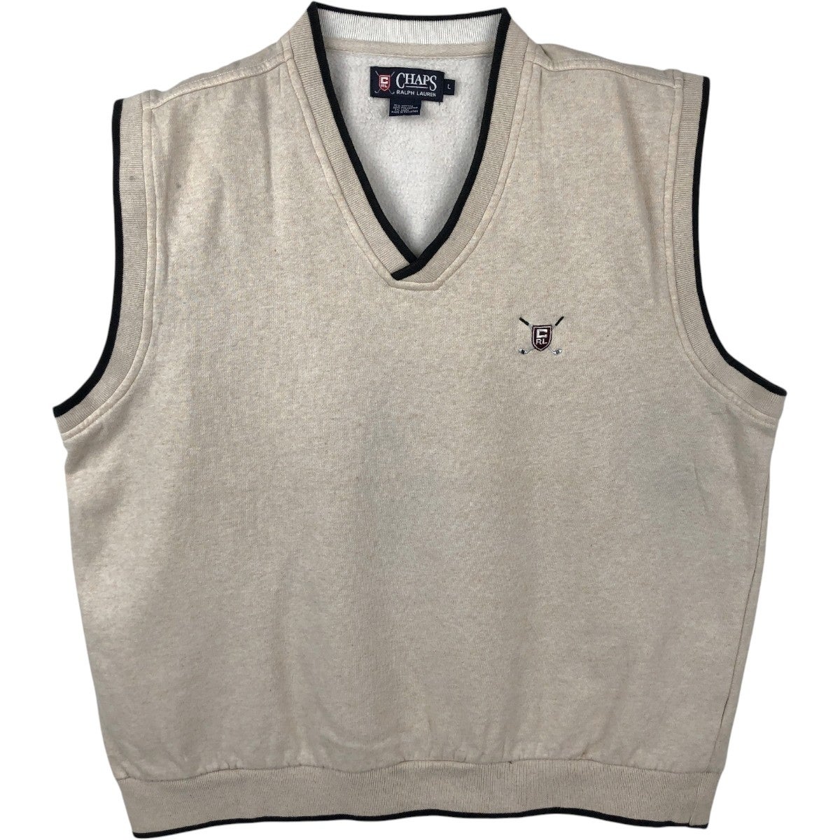 古着 ラルフローレン Ralph Lauren CHAPS チャップス Vネック