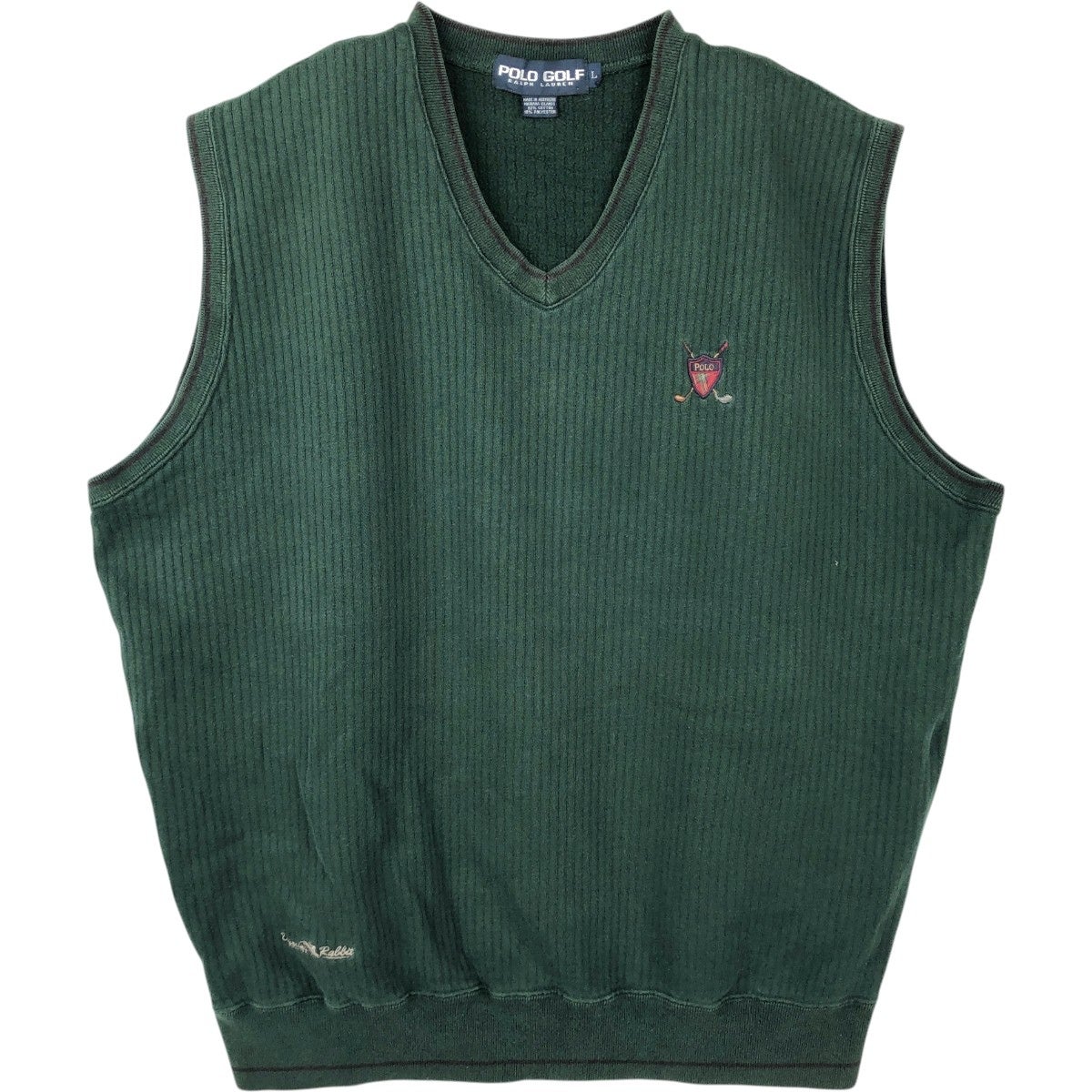 古着 ラルフローレン Ralph Lauren POLO GOLF ポロゴルフ ケーブル編み