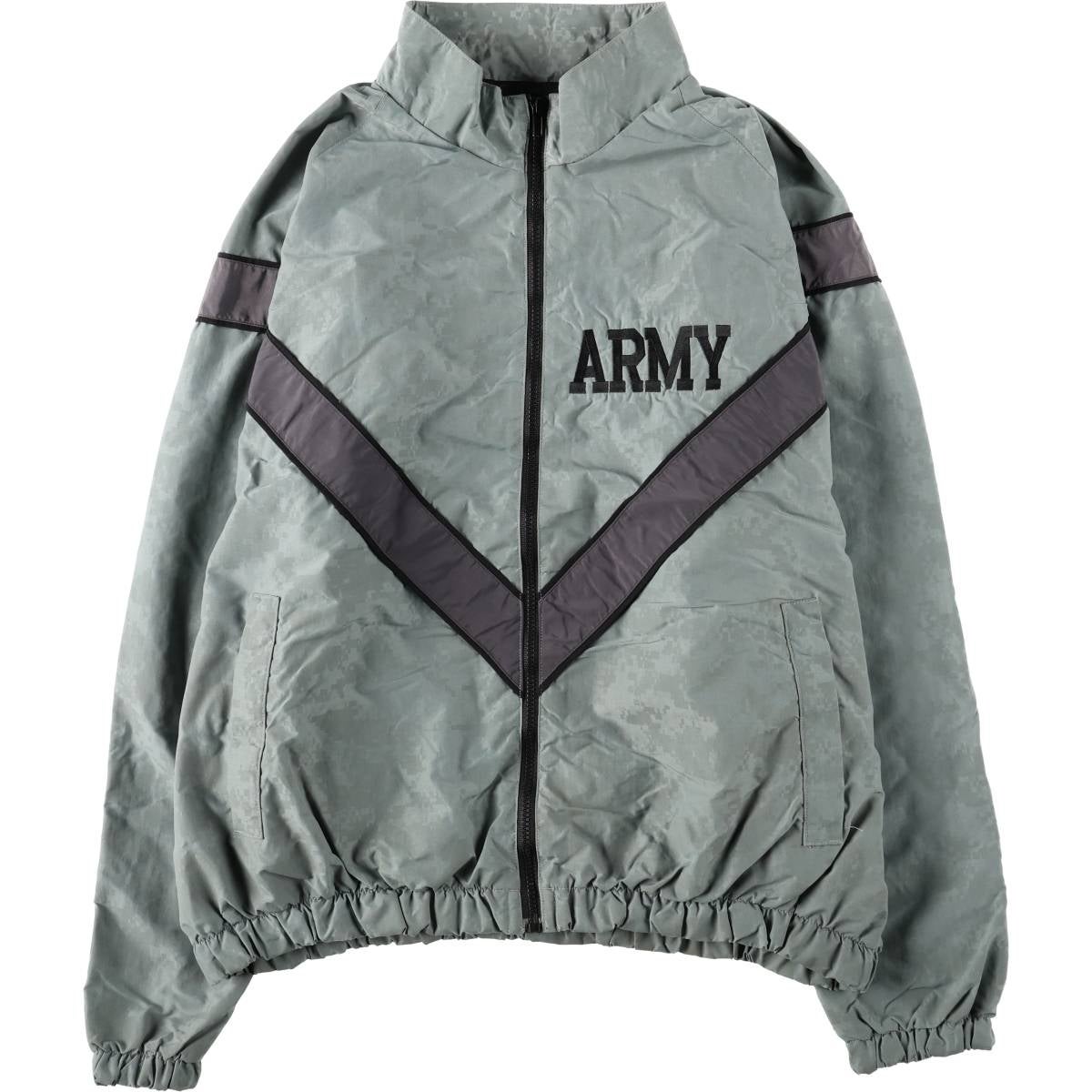 SKILCRAFT US ARMY PFU ナイロンジャケット 古着 米軍実品 00年代 SKILCRAFT U.S.ARMY IPFU トレーニング