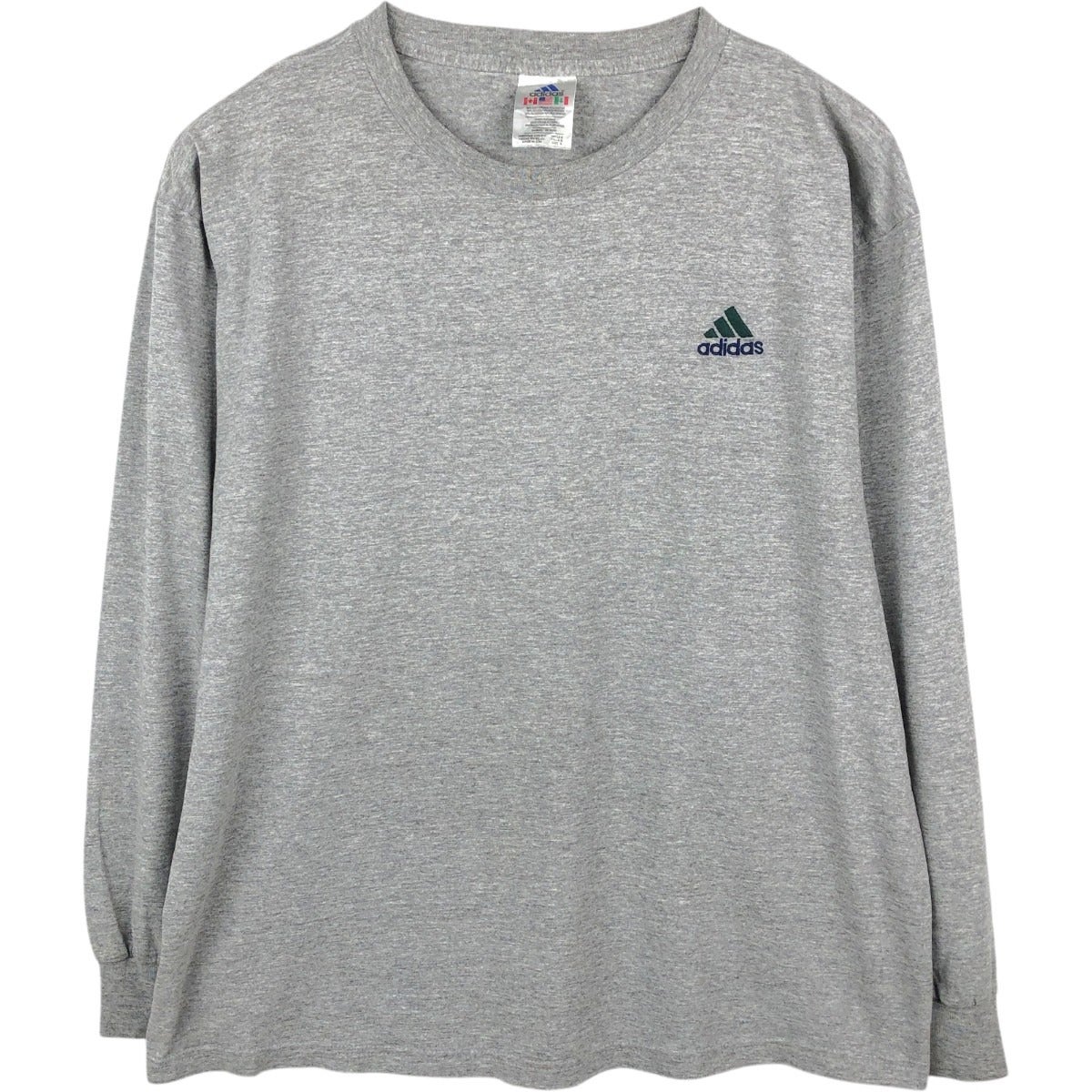 ヴィンテージ  アディダス ゲームシャツ ロンT USA製 古着 90～00年代 アディダス adidas ロングTシャツ ロンT USA製 メンズ