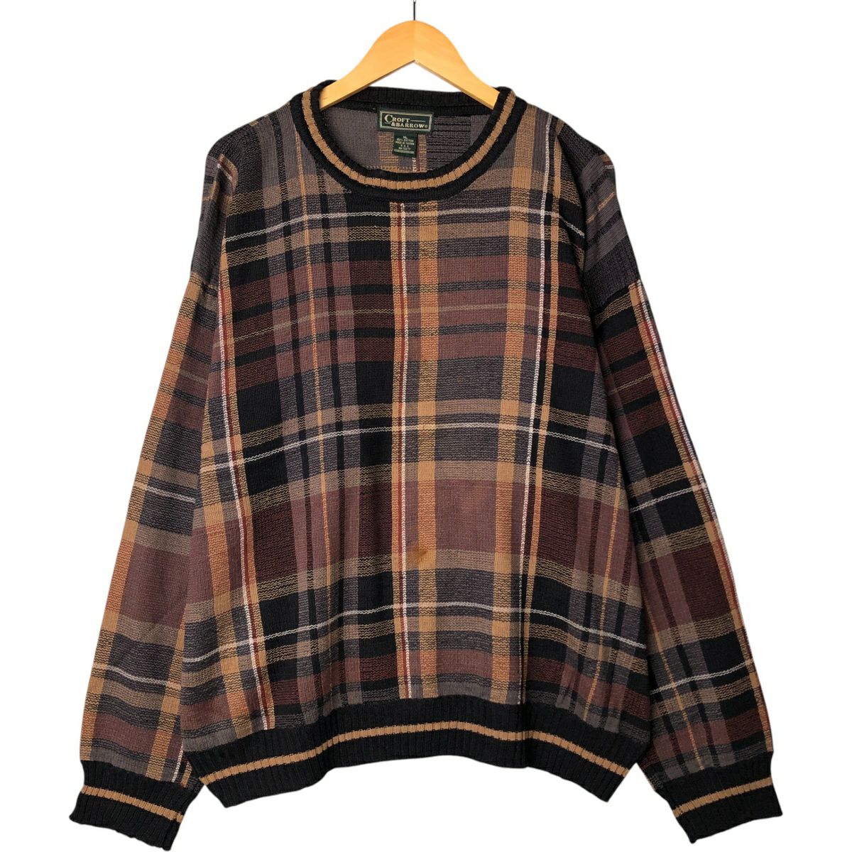 古着 90～00年代 クラフトアンドバロー croft&barrow チェック柄