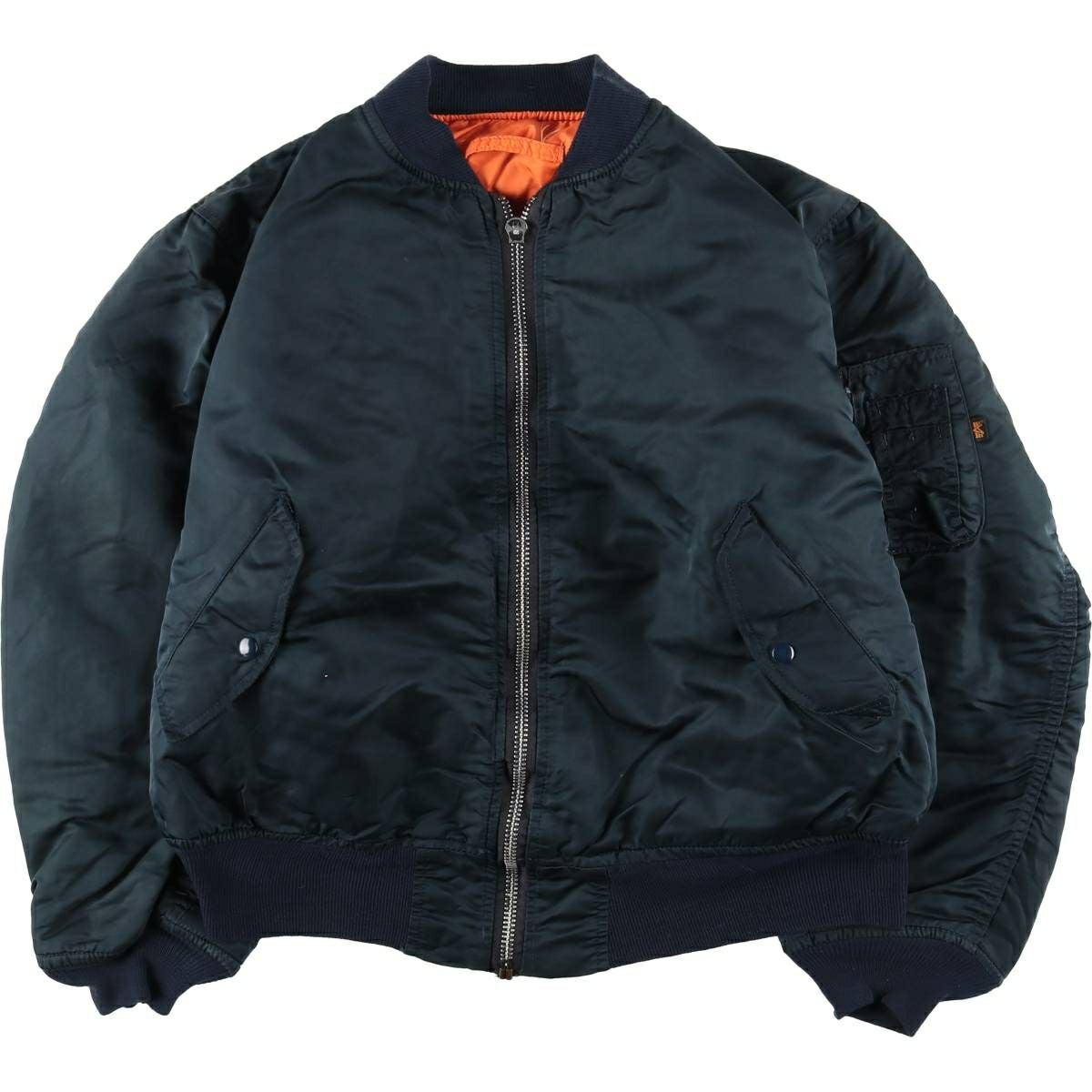 古着 民間品 オーチャード ORCHARD MA-1タイプ 中綿入り ミリタリー