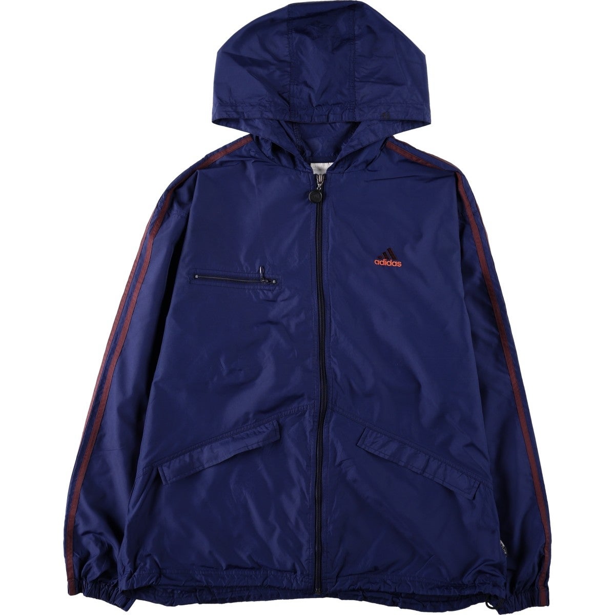 古着 80～90年代 アディダス adidas バックロゴ ウインドブレーカー