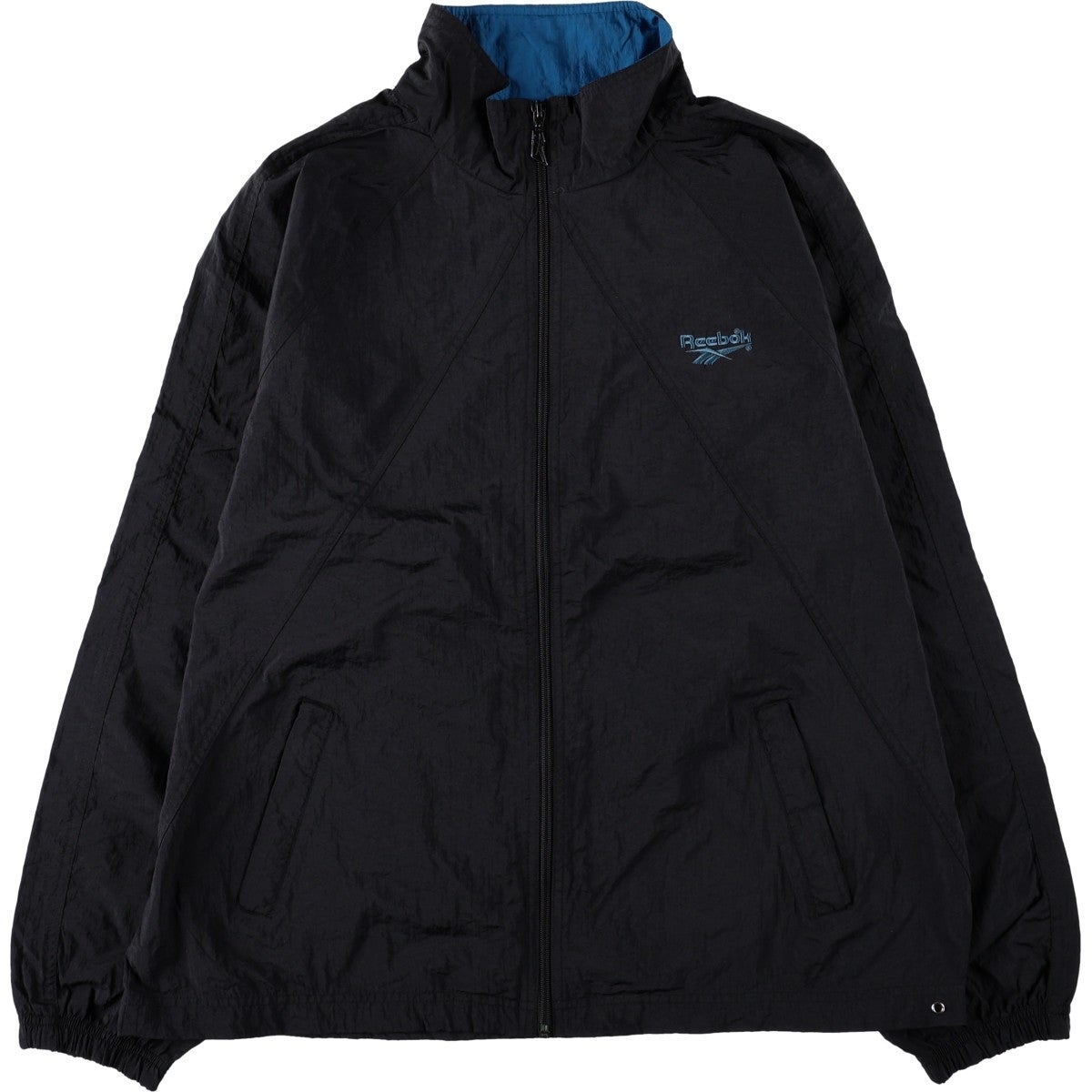 古着 90年代 リーボック Reebok ナイロンジャケット メンズL相当