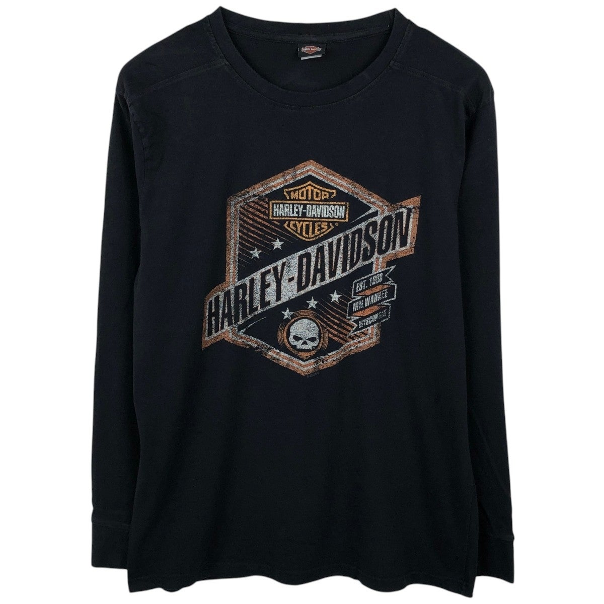 古着 ハーレーダビッドソン Harley-Davidson 鷲柄 イーグル柄 モーター