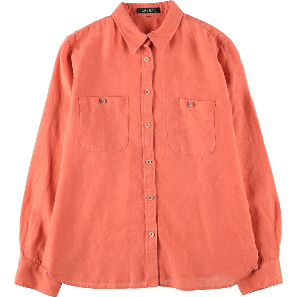 古着 ラルフローレン Ralph Lauren LAUREN ローレン 長袖 シャツ レディースM相当 /eaa575947 Ralph Lauren - 古着 ラルフローレン Ralph Lauren LAUREN ローレン