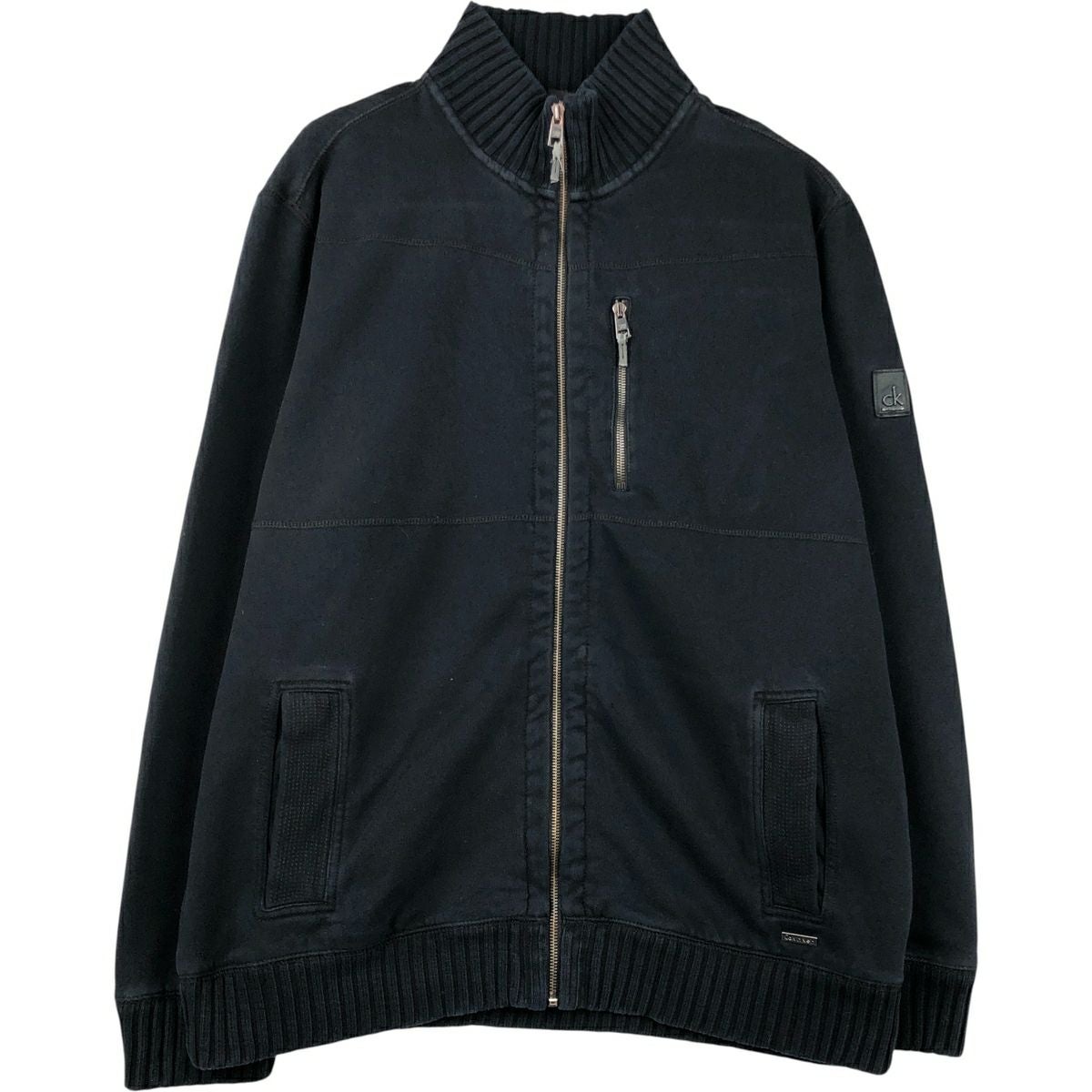 古着 90年代 カルバンクライン Calvin klein ロゴスウェットシャツ