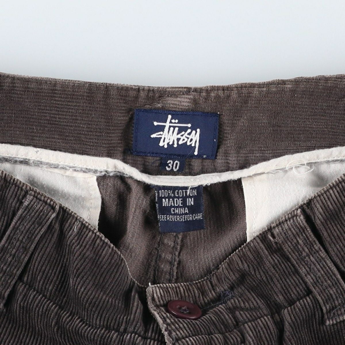 古着 00年代 ステューシー STUSSY コーデュロイパンツ カーゴパンツ
