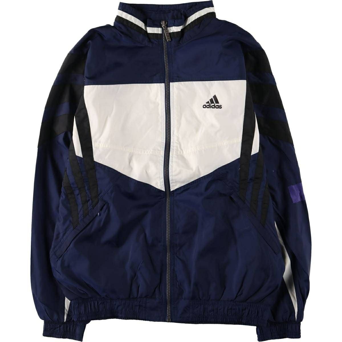 古着 80～90年代 アディダス adidas ナイロンブルゾン メンズS相当