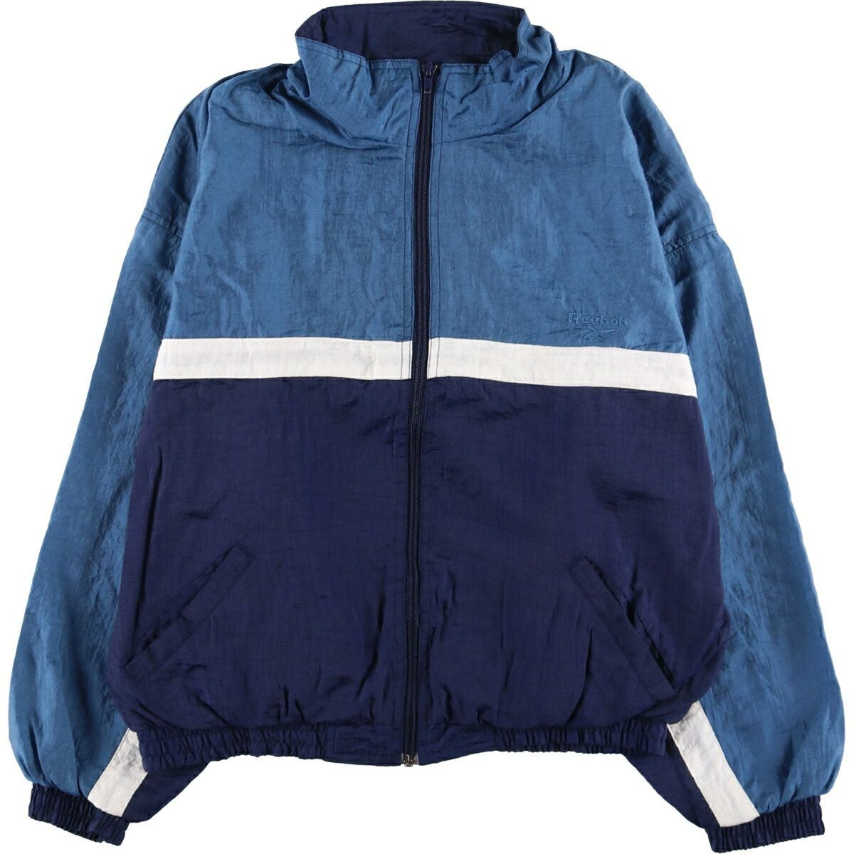 古着 90年代 リーボック Reebok ナイロンジャケット メンズXL相当