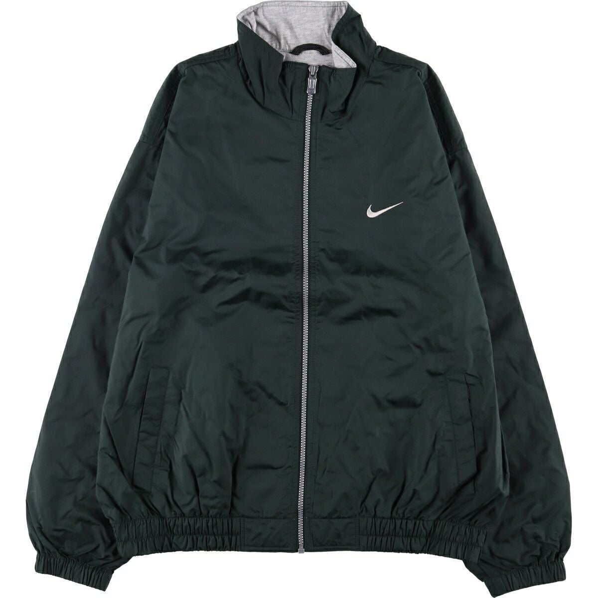 古着 90年代 ナイキ NIKE AIR バックロゴ ナイロンジャケット メンズL