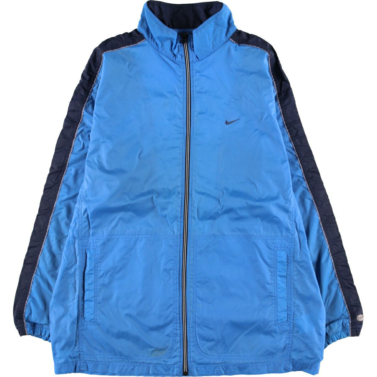 古着 00年代 ナイキ NIKE チェック柄 リバーシブル アノラックパーカ