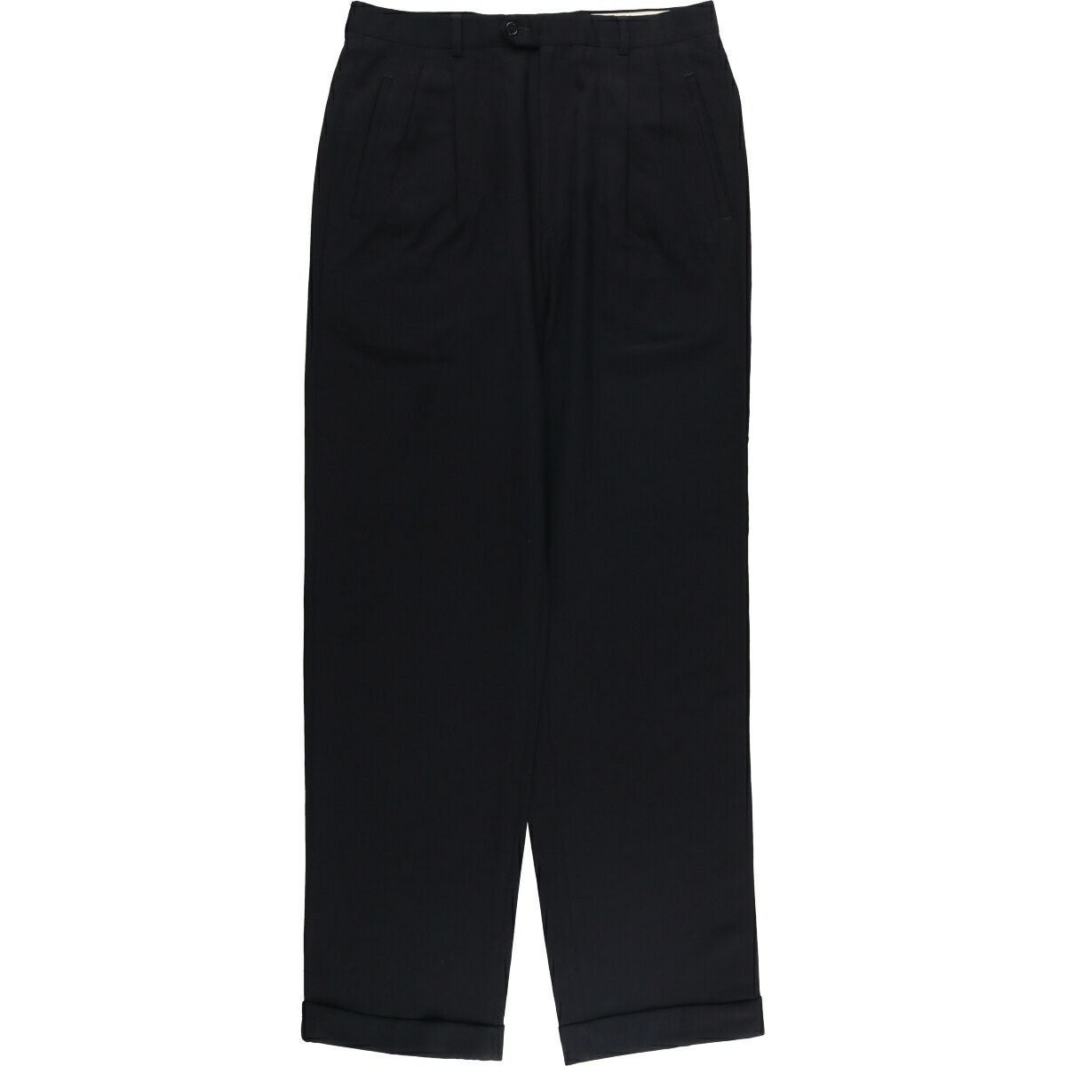 古着 アルマーニ ARMANI COLLEZIONI ワンタック ウールパンツ