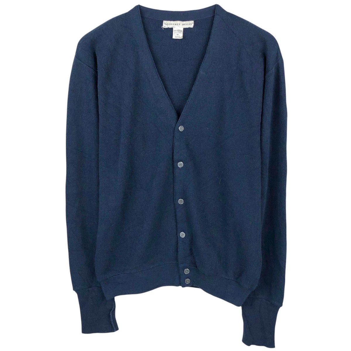 古着 IZOD アクリルニットカーディガン USA製 メンズL相当 /eaa677434