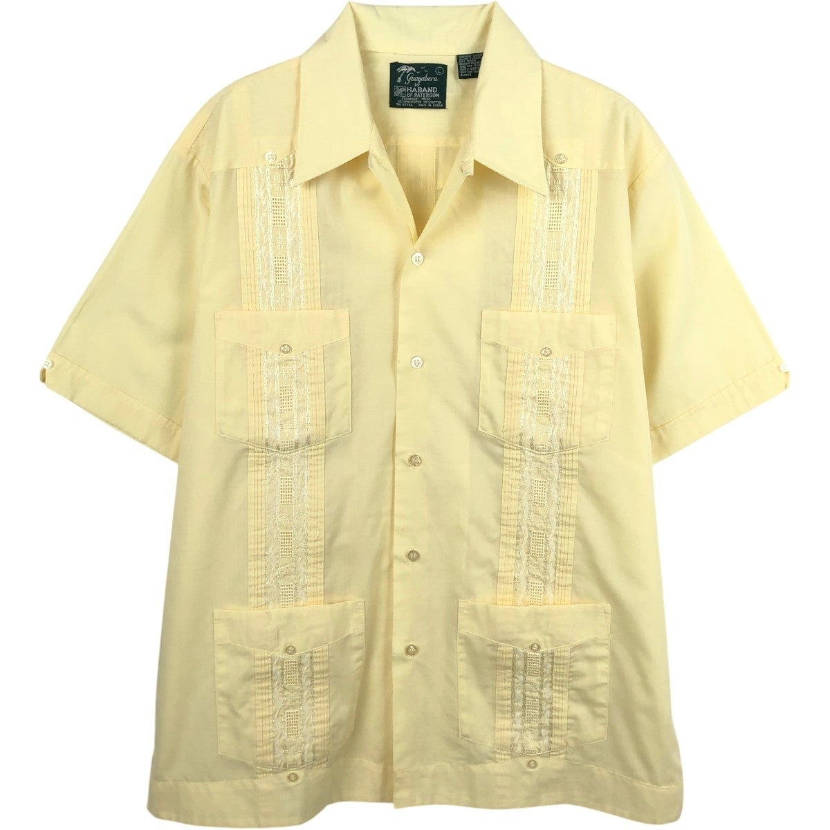 古着 the Havanera co. 半袖 オープンカラー メキシカンシャツ