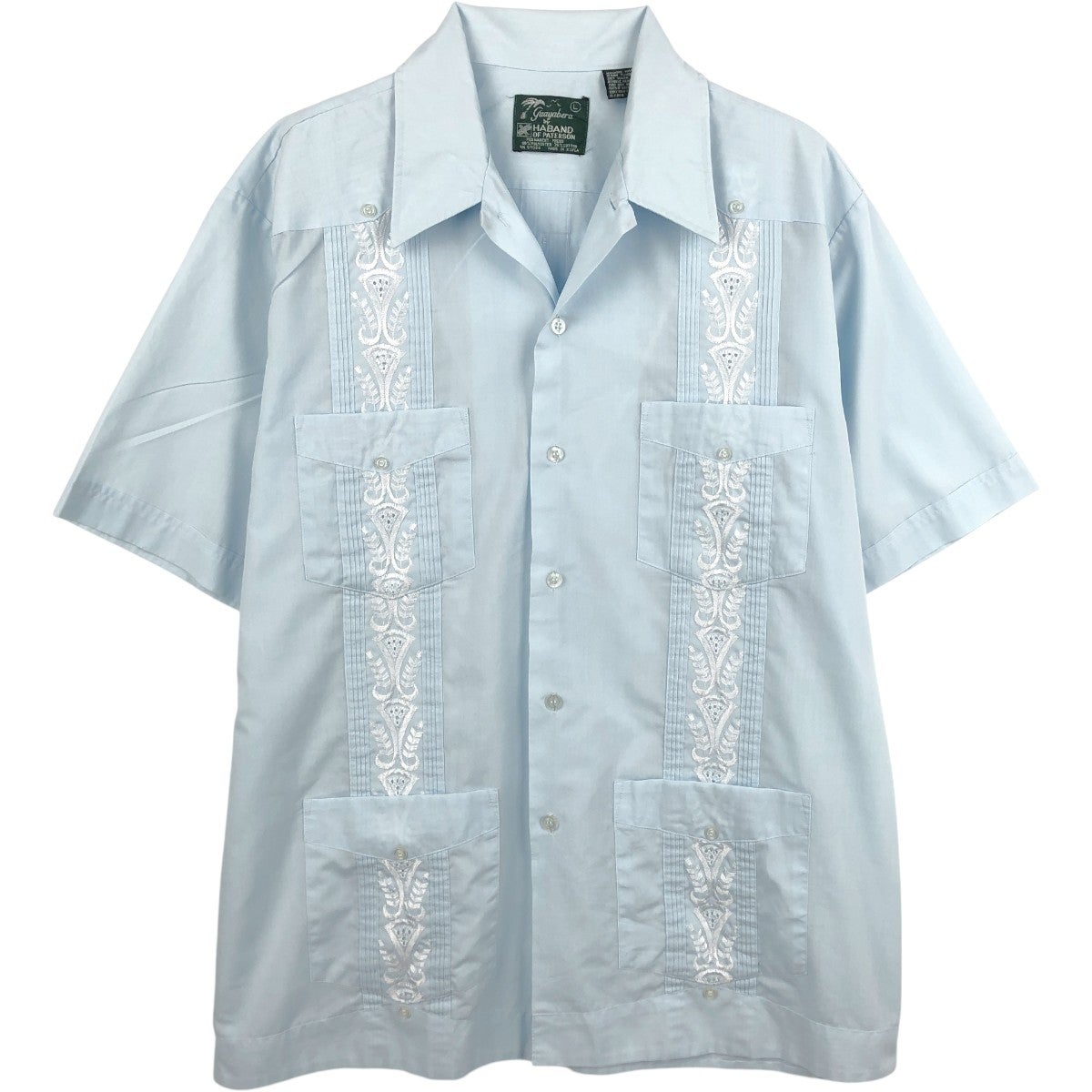 古着 the Havanera co. 半袖 オープンカラー メキシカンシャツ
