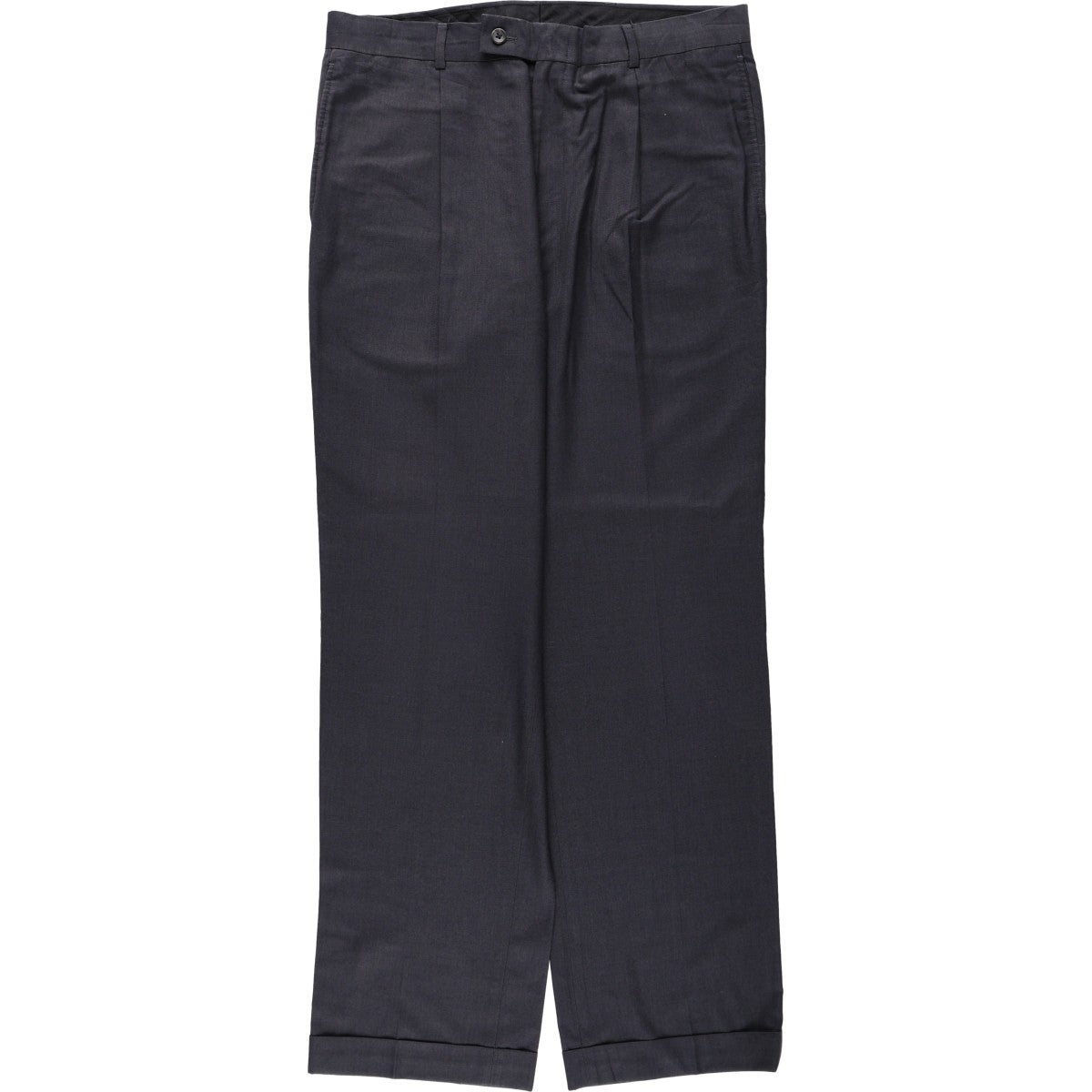 古着 GEOFFREY BEENE ワンタック スラックスパンツ メンズw34相当