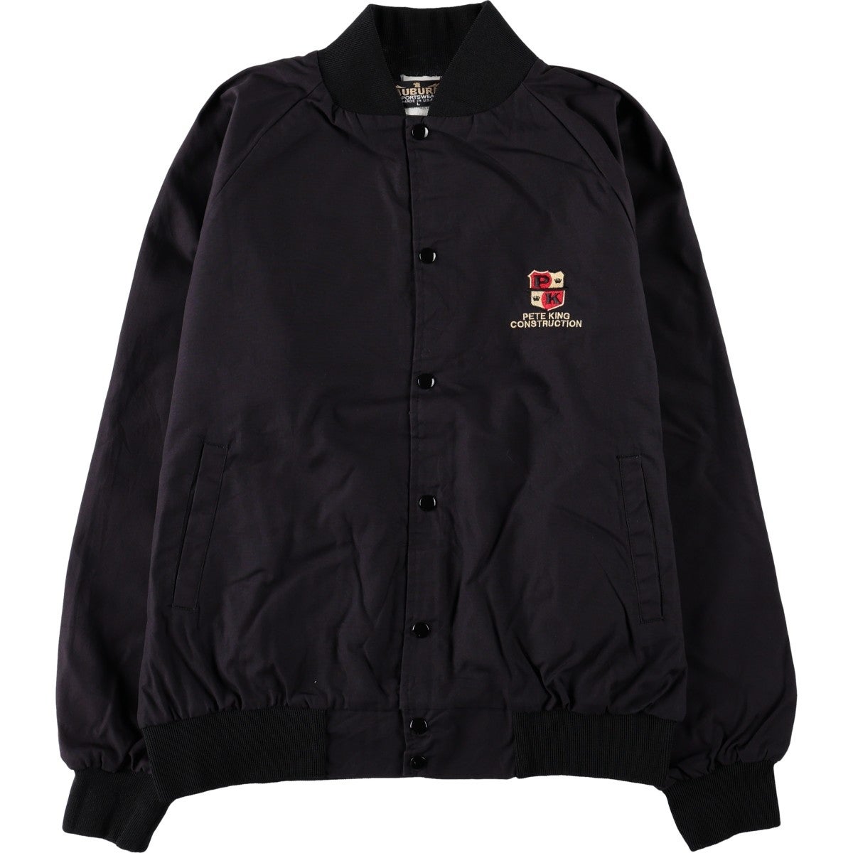 古着 90年代 AUBURN SPORTSWEAR スタジャン アワードジャケット バー