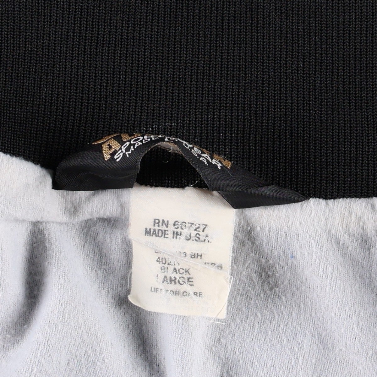 古着 90年代 AUBURN SPORTSWEAR スタジャン アワードジャケット バー