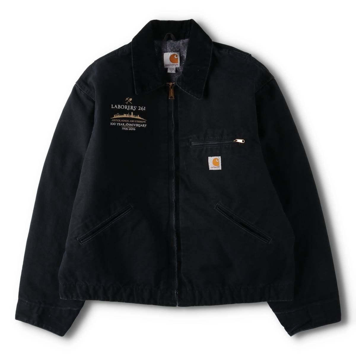 古着 カーハート Carhartt 125周年モデル デトロイトジャケット 中綿