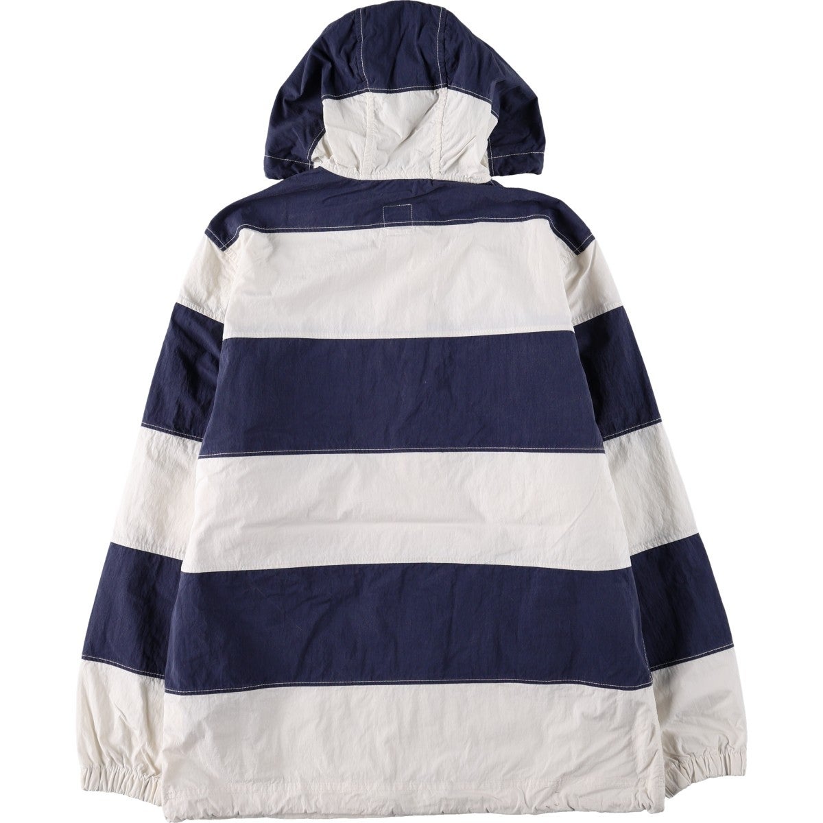 古着 ギャップ GAP ボーダー柄 コットンパーカー アノラックパーカー