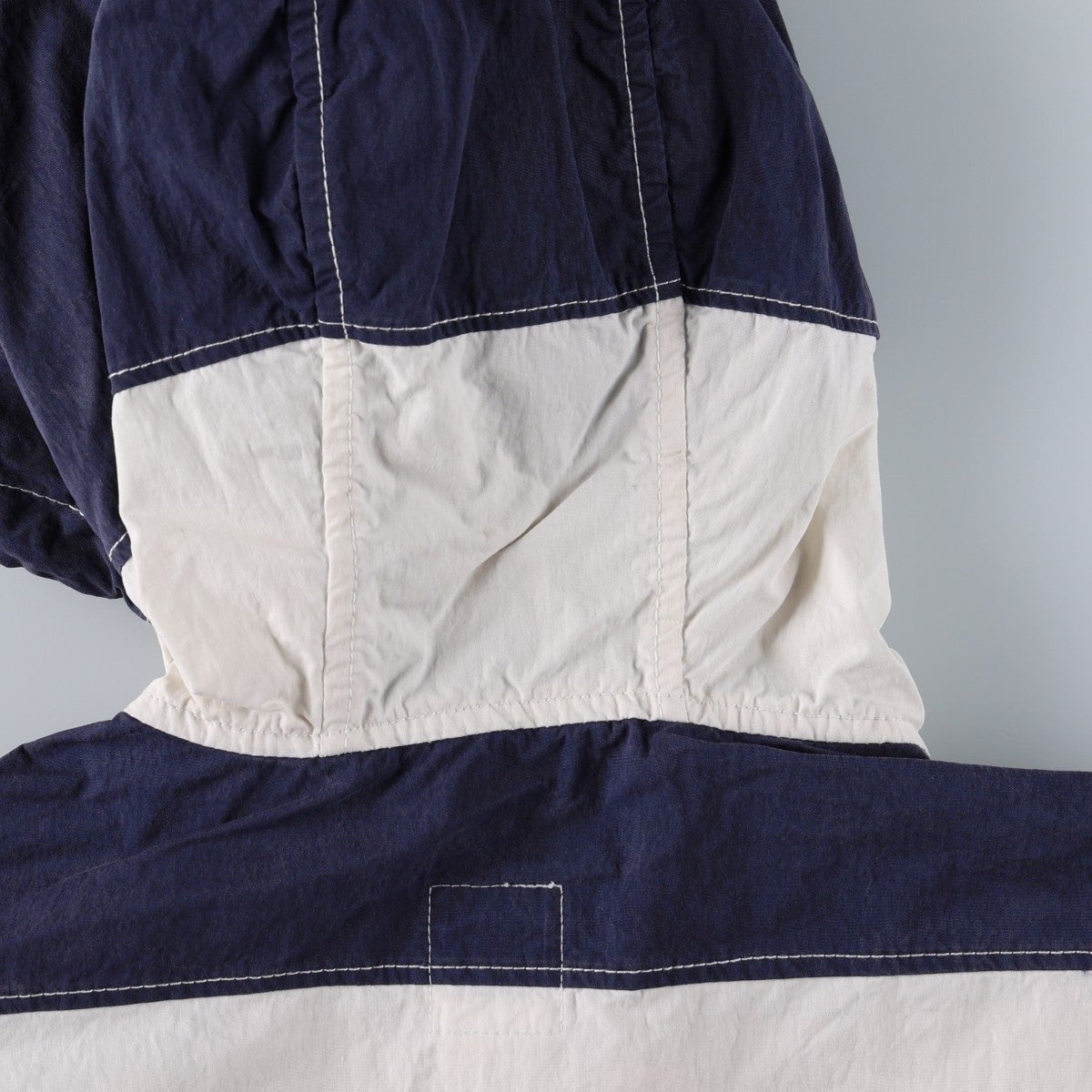 古着 ギャップ GAP ボーダー柄 コットンパーカー アノラックパーカー