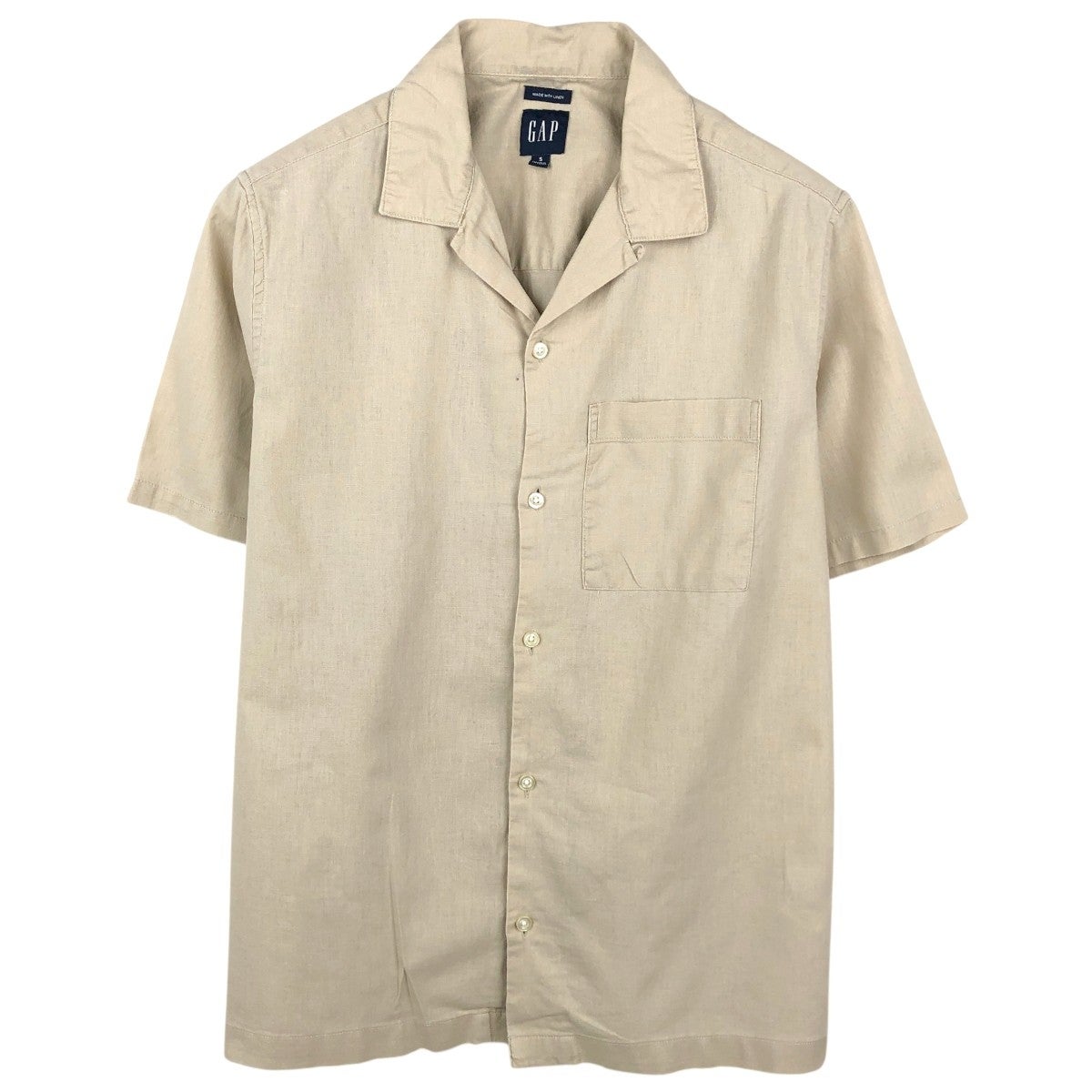 古着 90年代 ギャップ GAP オールドギャップ チェック柄 半袖 オープン