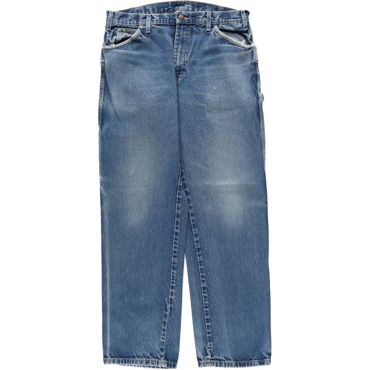 古着 ディッキーズ Dickies デニムペインターパンツ メンズw34相当
