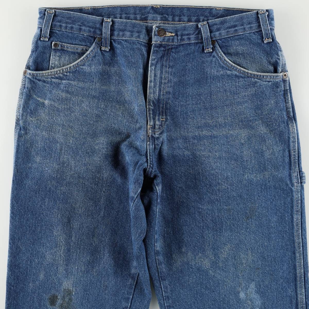 古着 ディッキーズ Dickies デニムペインターパンツ メンズw36相当