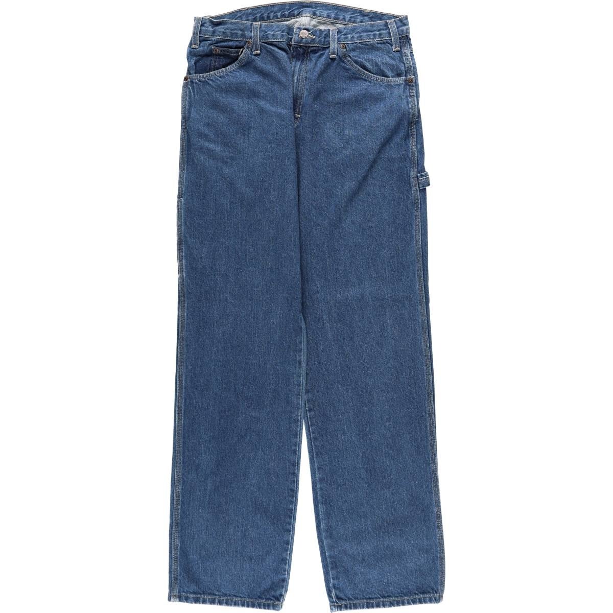 古着 ディッキーズ Dickies デニムペインターパンツ メンズw34相当/eaa664128 古着 ディッキーズ Dickies デニムペインターパンツ メンズw34相当
