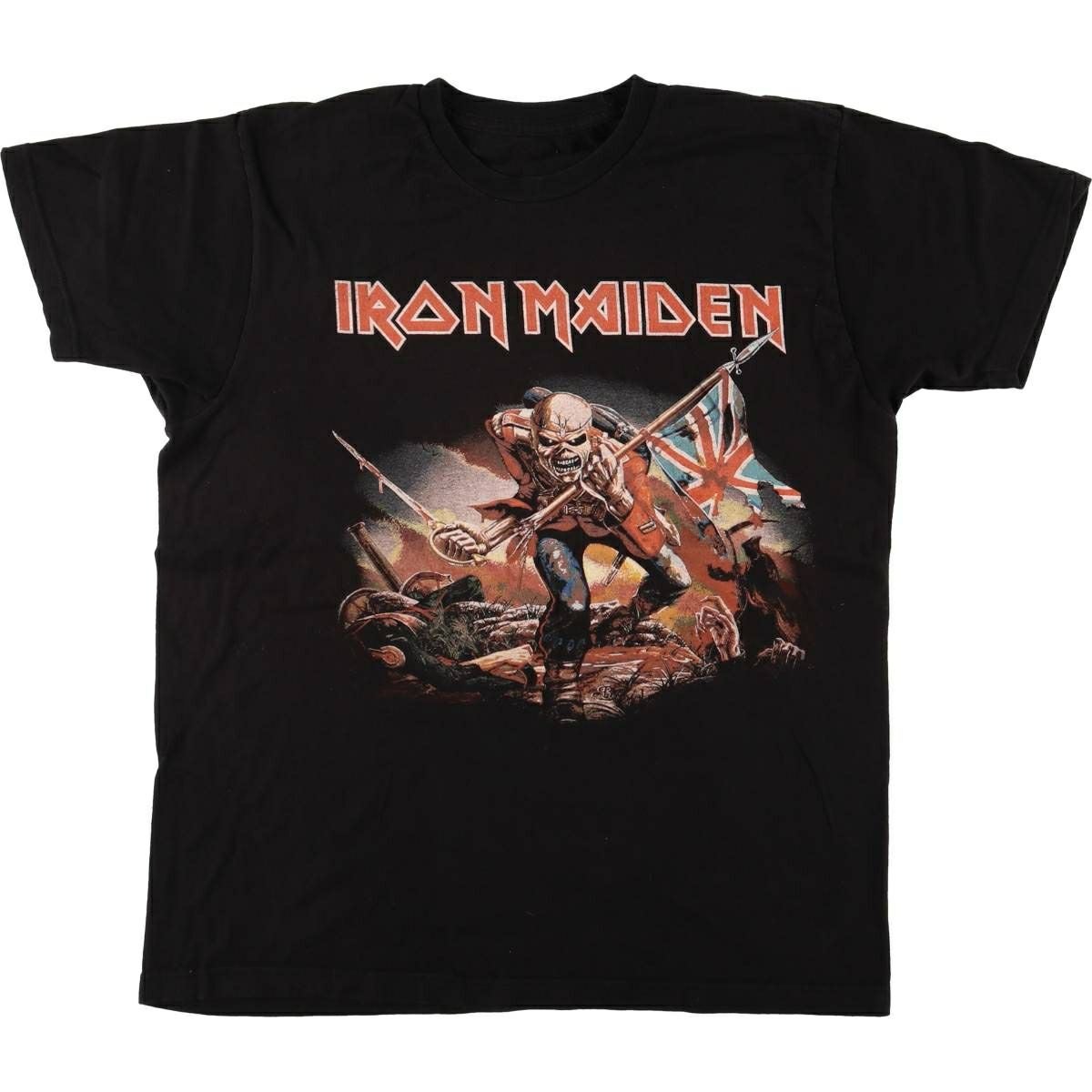 新品未使用　アイアンメイデン　バンドTシャツ　バンT 古着 IRON MAIDEN アイアンメイデン バンドTシャツ バンT メンズM相当